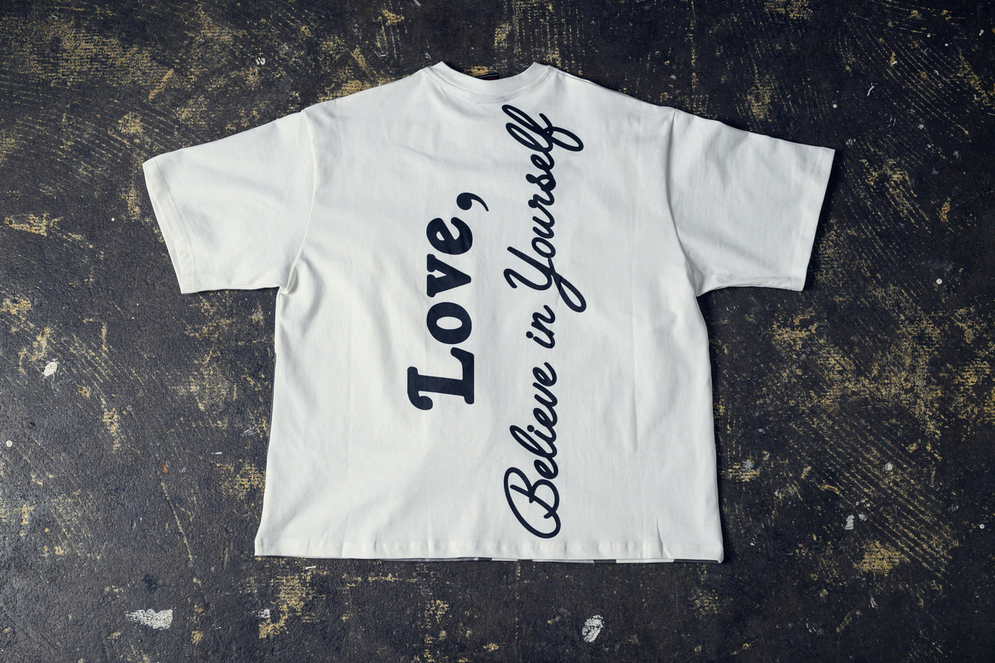 RON C TEE - WHITE (READY TO SHIP)