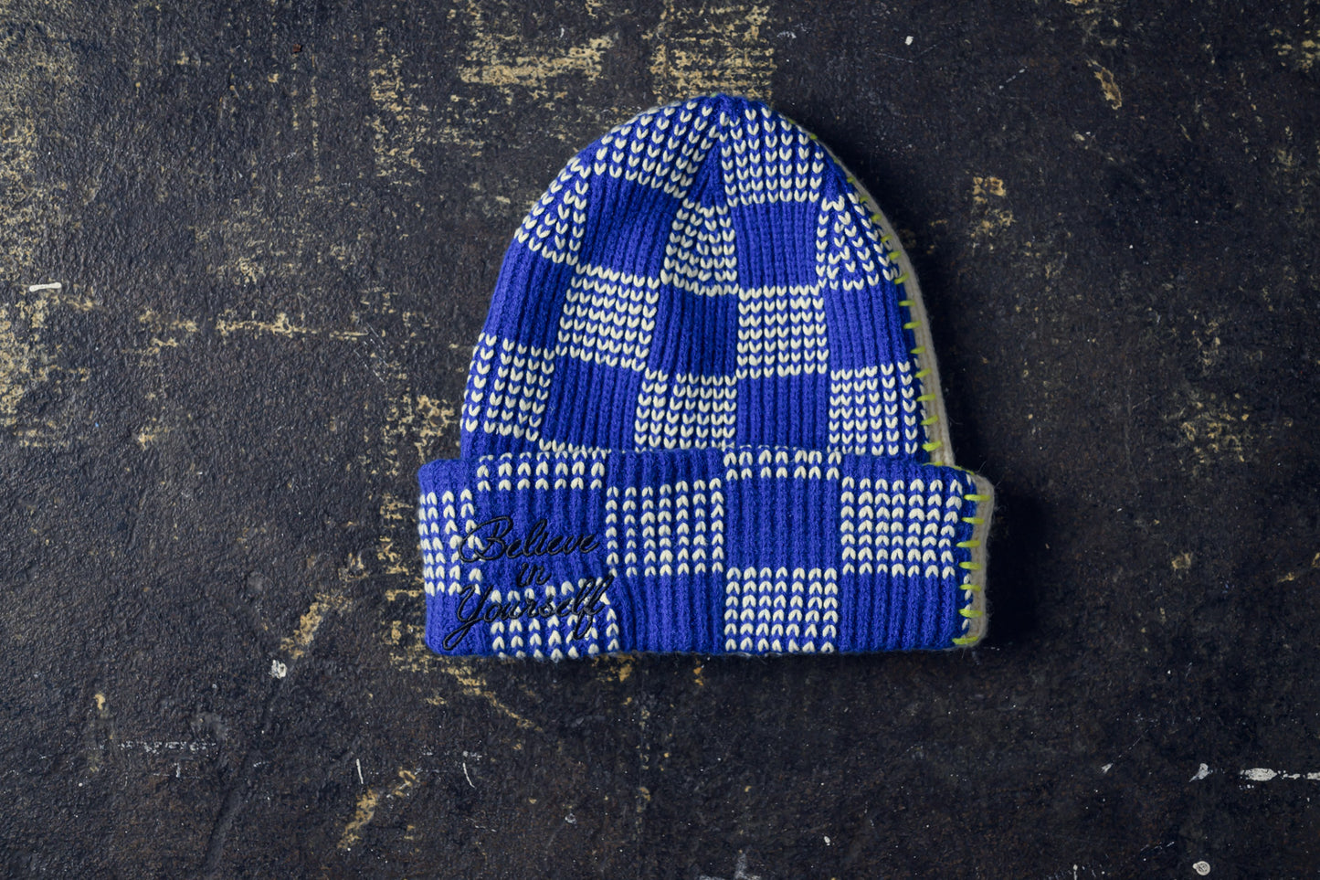 HAND KNITTED VIRGINIA SPLIT BEANIE (PRE-ORDER)