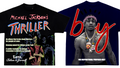 BOTH TEES - THRILLER & UNCHARTERED (PRE ORDER)