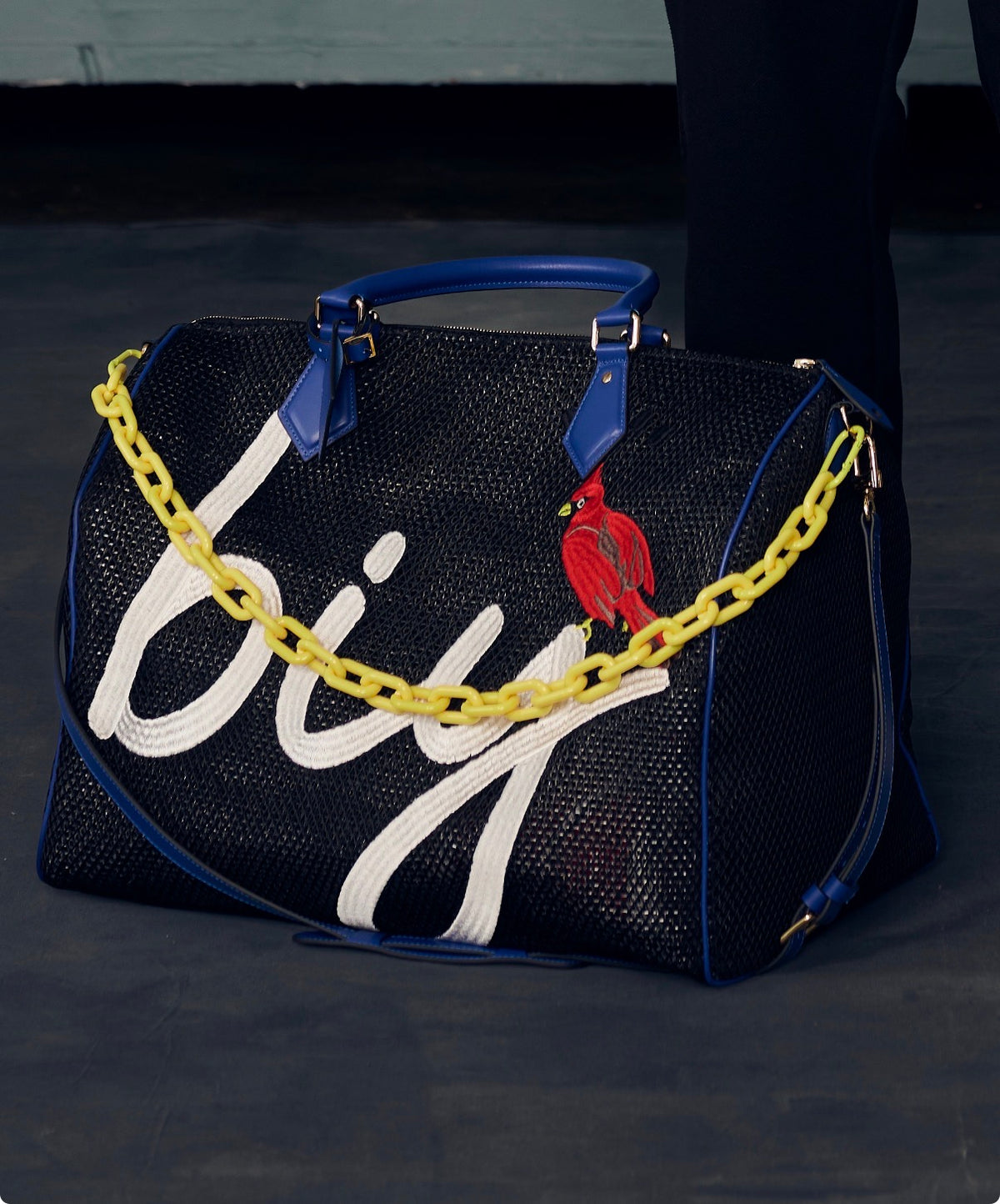 BLACK BIY MESH CARRY ALL -  READY TO SHIP