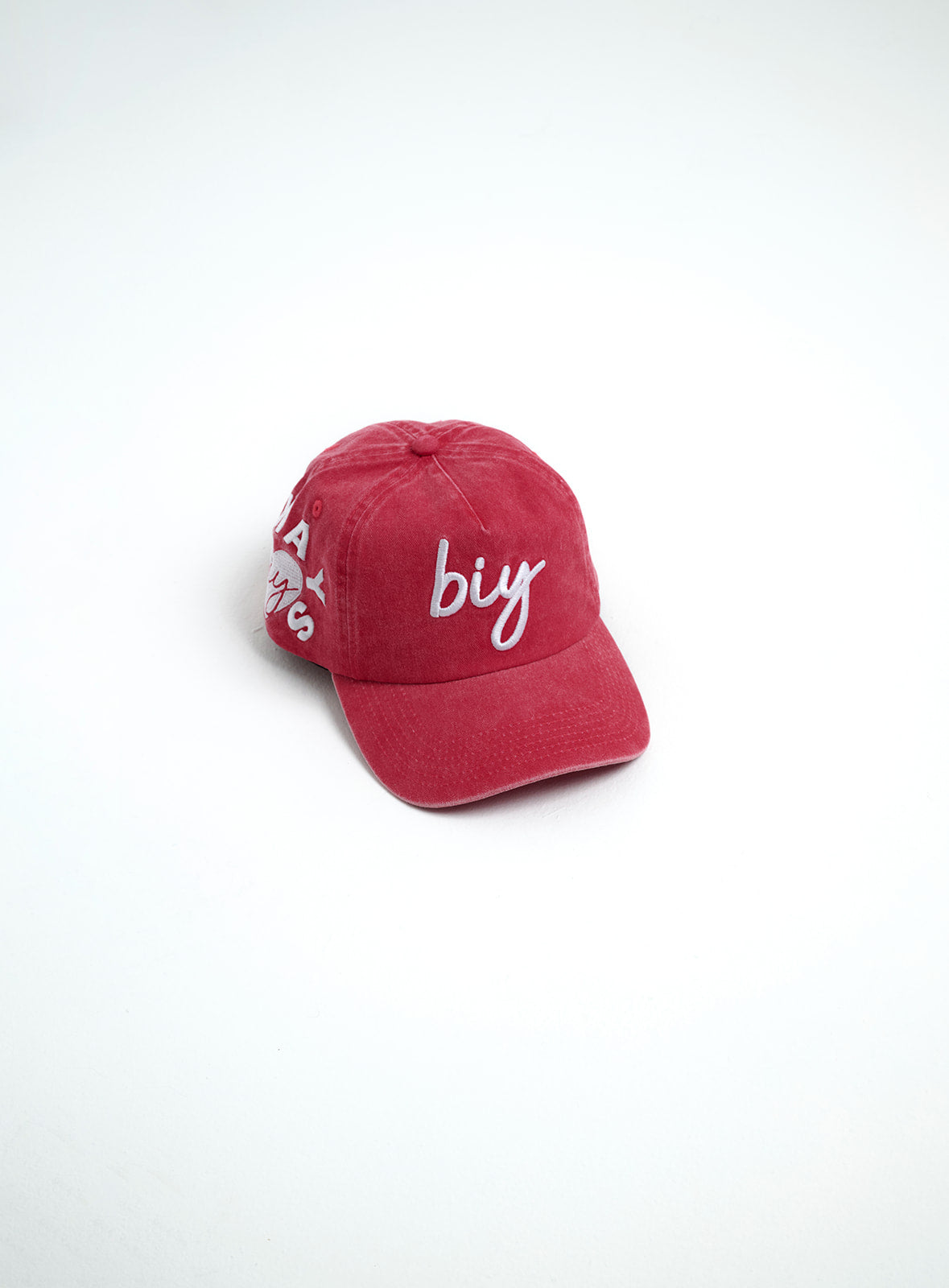 RED THINKING CAP (WASHED COTTON)