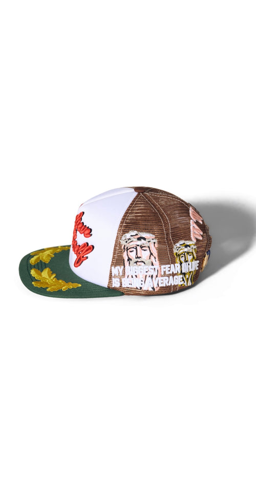 BIY "DUBAI CHOCOLATE" TRUCKER HAT