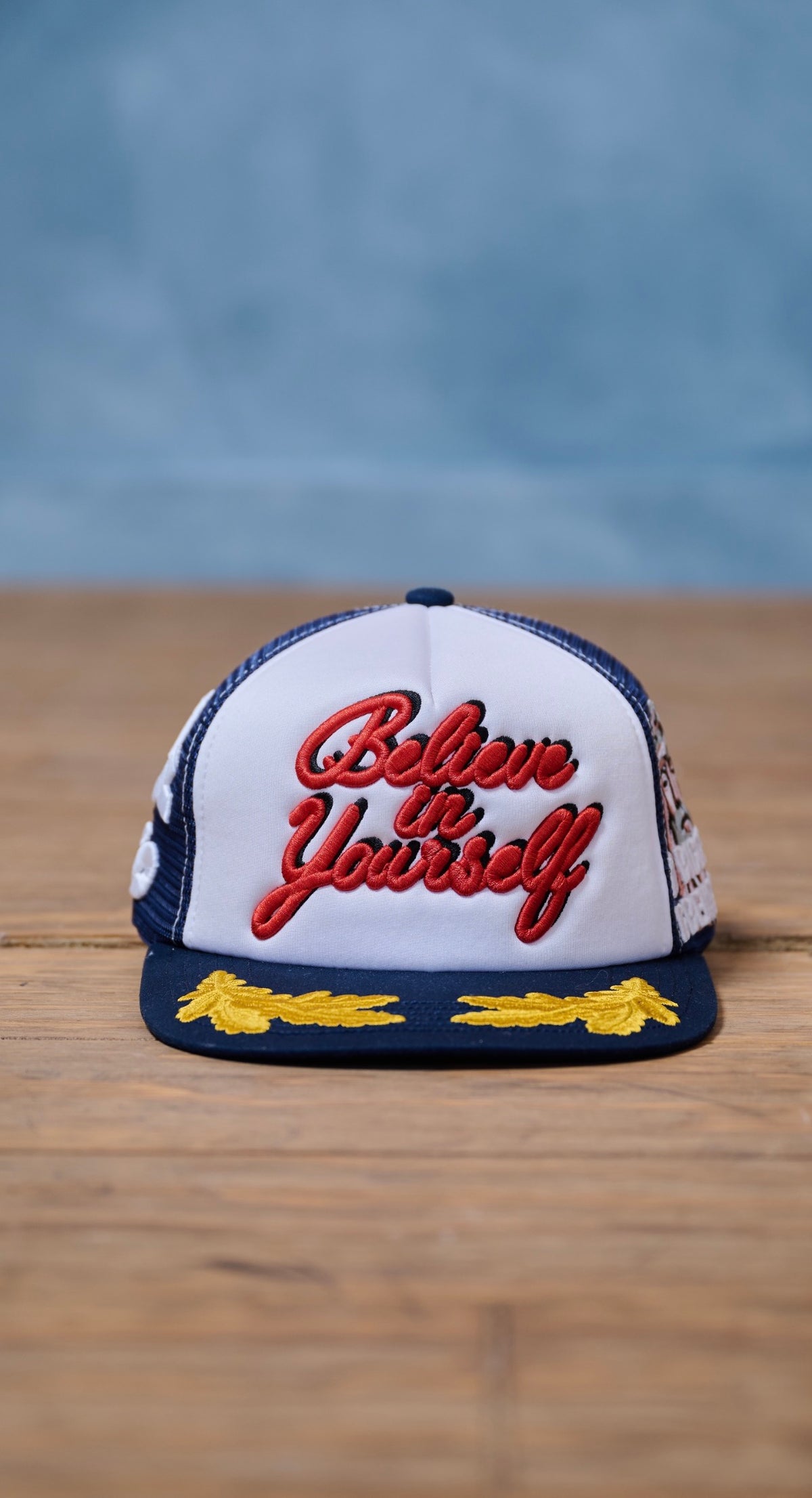 BIY "ATLANTIC BLUE" TRUCKER HAT - PREORDER