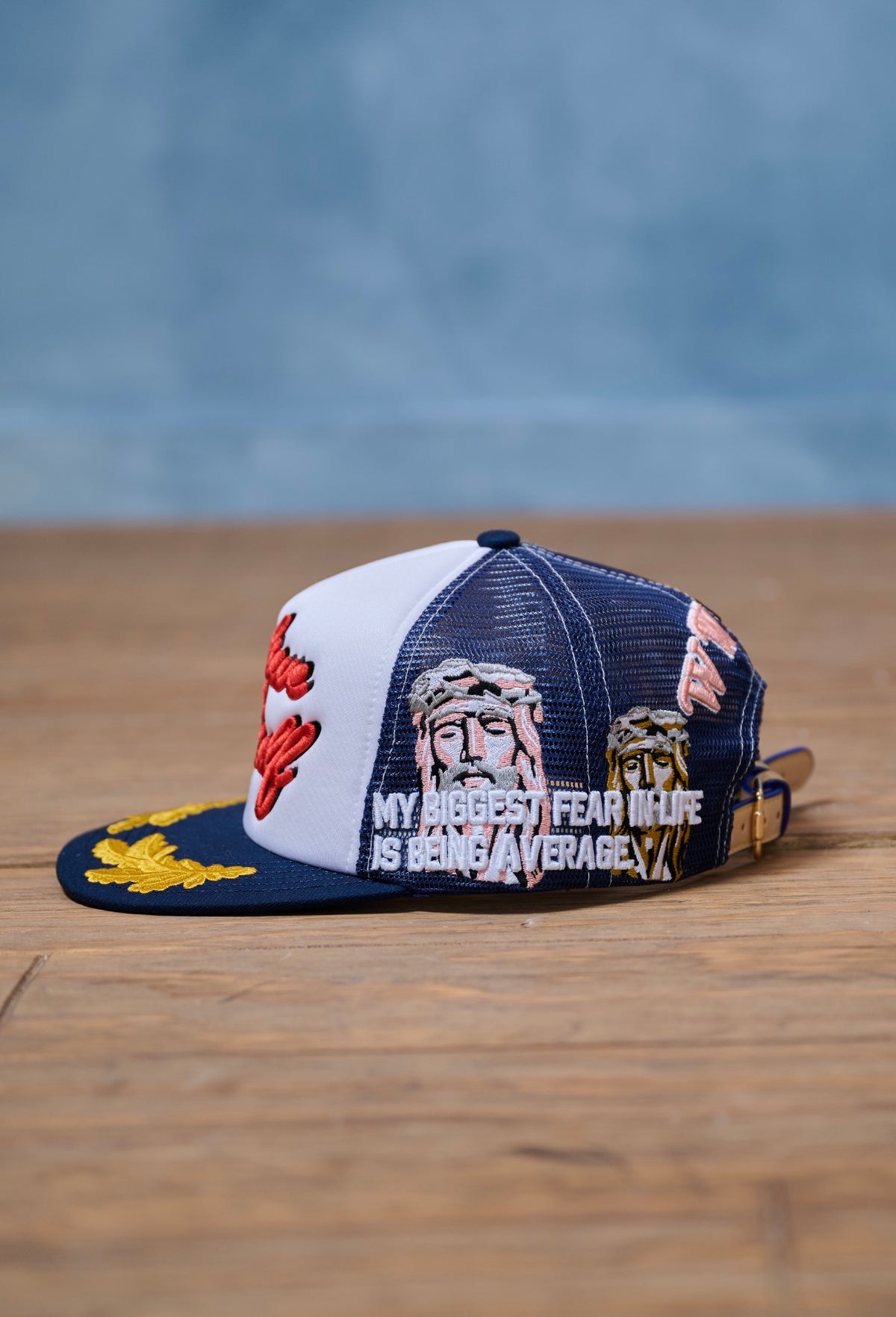 BIY "ATLANTIC BLUE" TRUCKER HAT - PREORDER