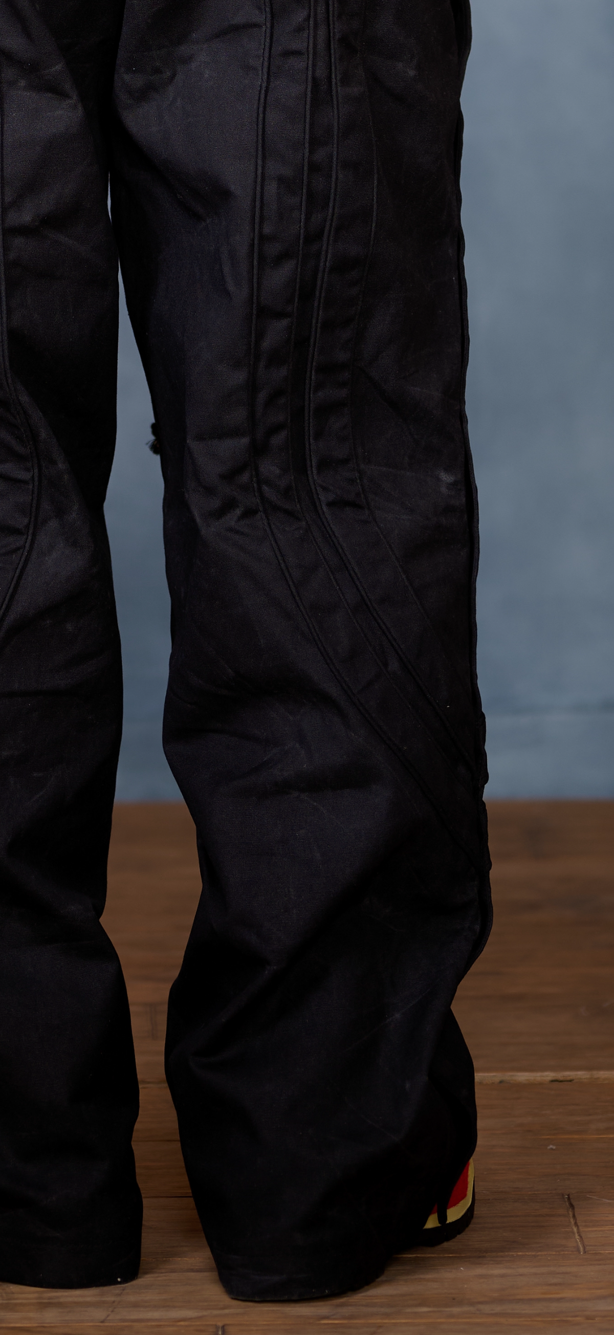 BLACK WAX CANVAS TEAR AWAY PANT - PREORDER