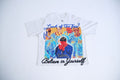 "STAND" TEE (WHITE)  ready to ship