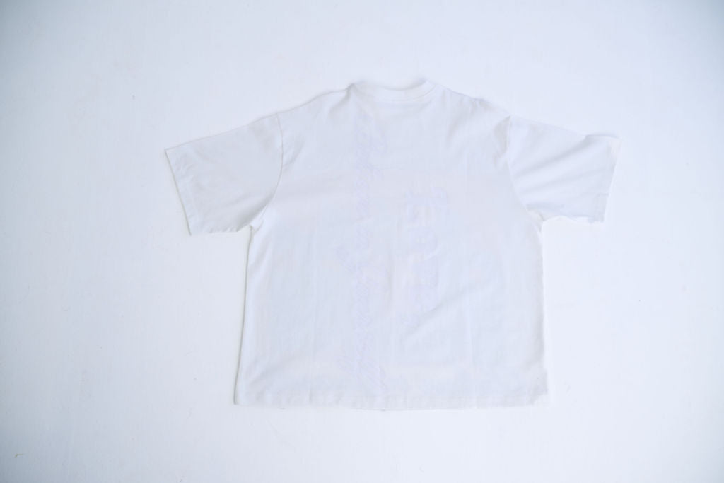 "STAND" TEE (WHITE)  ready to ship