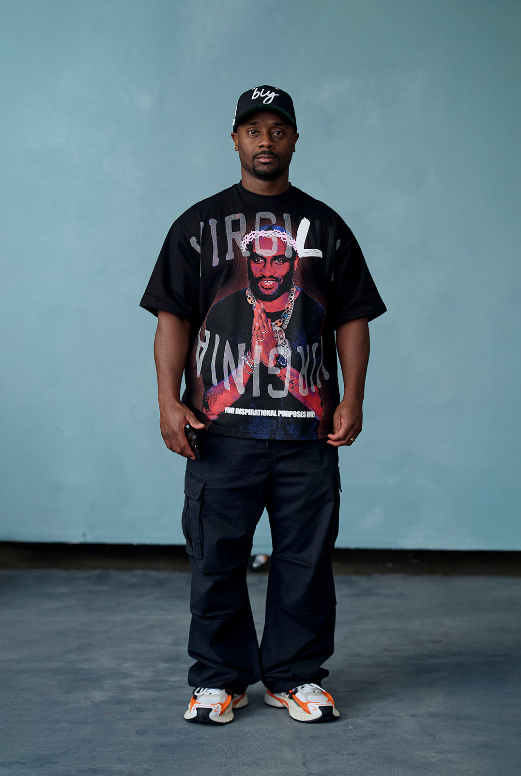 FIGURES OF BELIEF TEE - BLACK