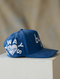 BLUE THINKING CAP (WASHED COTTON)