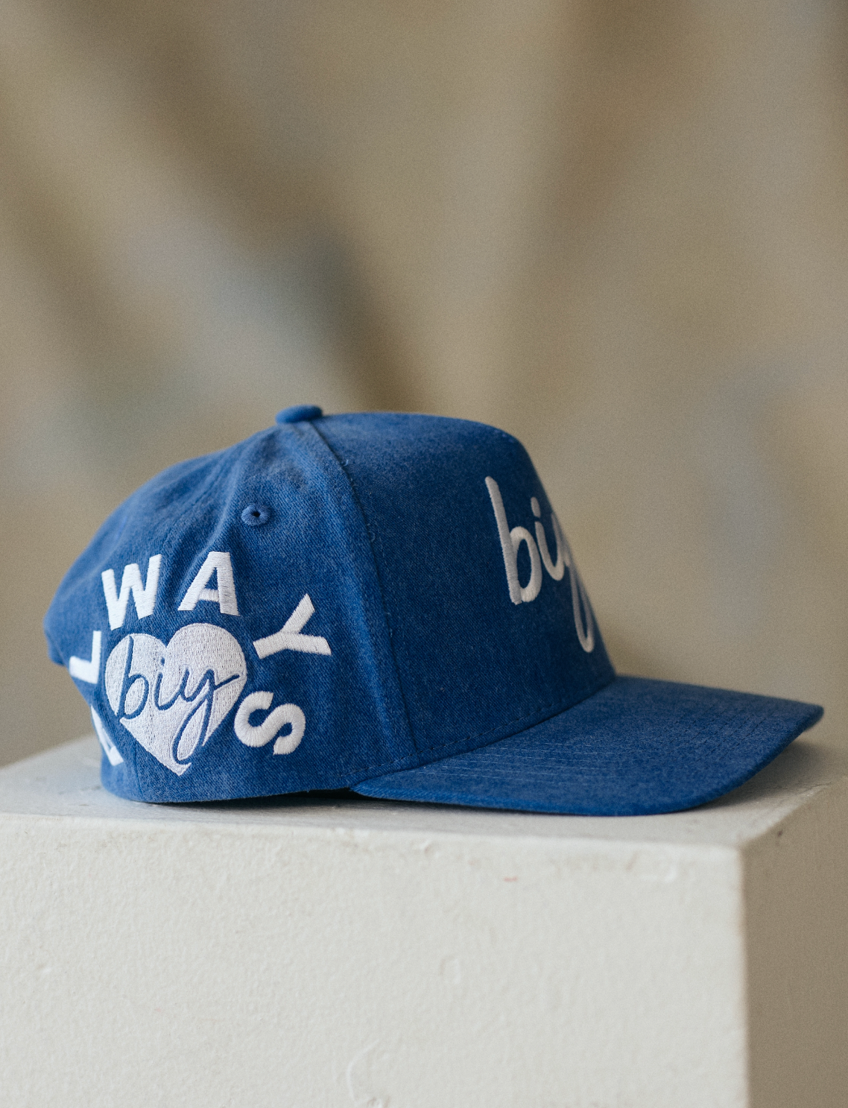 BLUE THINKING CAP (WASHED COTTON)