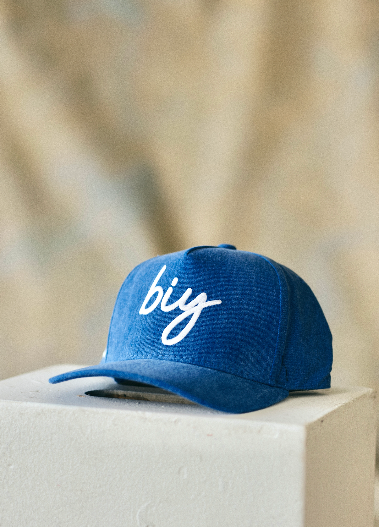 BLUE THINKING CAP (WASHED COTTON)