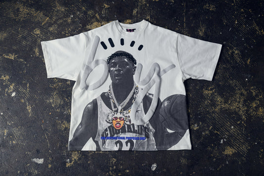 RON C TEE - WHITE (READY TO SHIP)