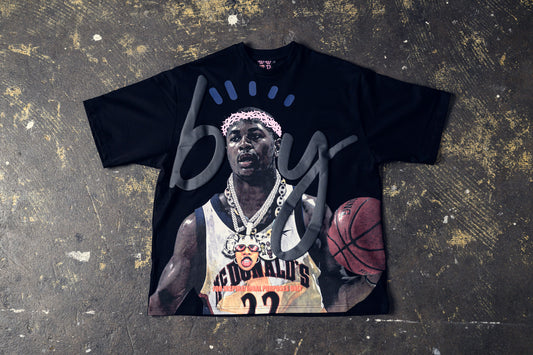 RON C TEE - BLACK (READY TO SHIP)