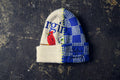 HAND KNITTED VIRGINIA SPLIT BEANIE