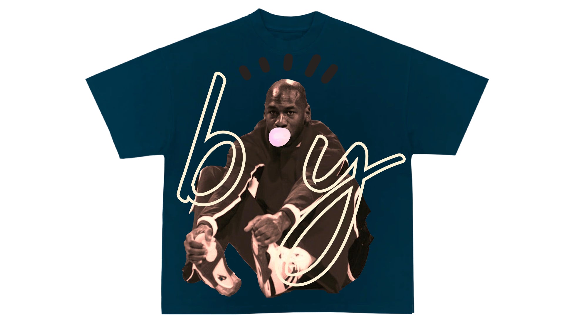 89 BUBBLE GUM (DEEP TEAL)